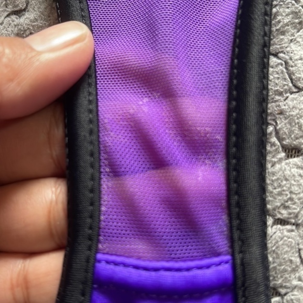 ZeroXposur Tankini Swimsuits Racerback Top Tank Top Purple Size M/L EUC #4114 - Picture 6 of 7